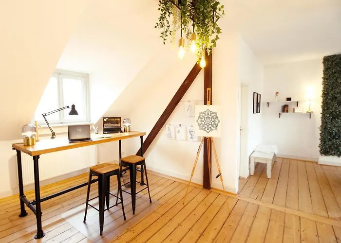 Lejlighed Secret Hideaways Boho Artstudio Mit Smarthome Nahe L Messe L Hbf