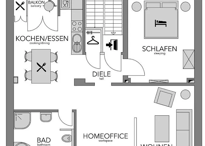Secret Hideaways Boho Artstudio Mit Smarthome Nahe L Messe L Hbf Apartment *